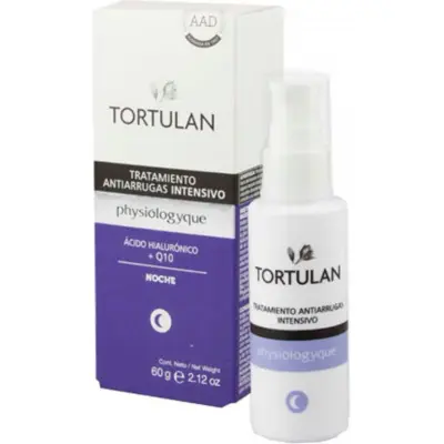 Crema Facial Tortulan Physio Antiarrugas con Ácido Hialurónico x 60 g