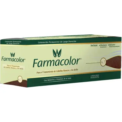 Tintura Capilar Farmacolor Tono 6.7 Chocolate