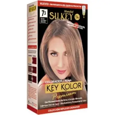 Coloración Capilar Silkey Key Color Premium Tono 7.3