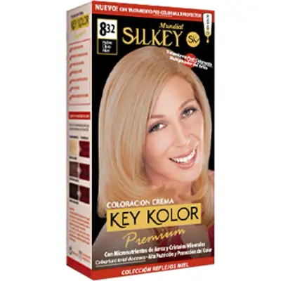 Tintura Capilar Silkey Key Color Premium Tono 8.32
