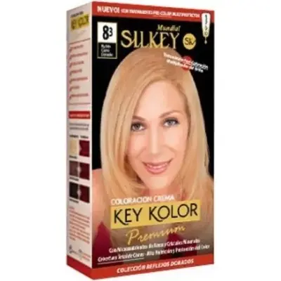 Coloración Capilar Silkey Key Color Premium Tono 8.3
