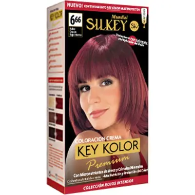Coloración Capilar Silkey Key Color Premium Tono 6.66