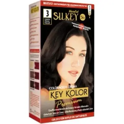 Tintura Capilar Silkey Key Color Premium Tono 3