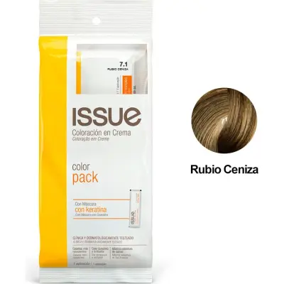 Tintura Capilar Issue Colorpack + Keratina Tono 07.1
