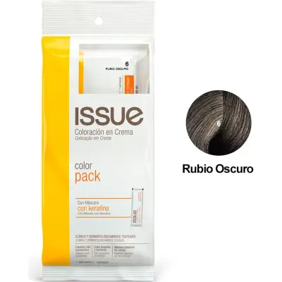 Tintura Capilar Issue Colorpack + Keratina Tono 06