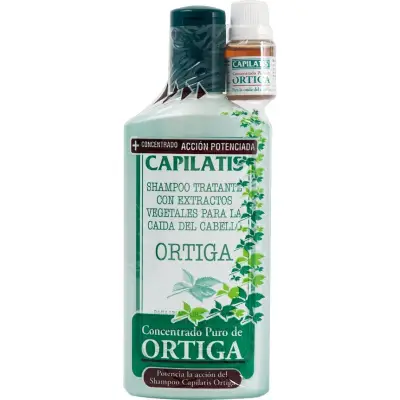 Shampoo Capilatis Ortiga 410 ml + Concentrado