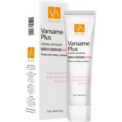 Crema Hidratante Nutritiva Vansame Plus 30 g