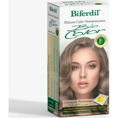 Tintura Capilar Biferdil Biocolor Tono 8.1