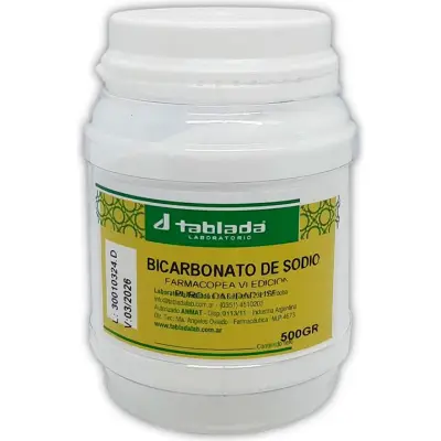 Bicarbonato de Sodio Tablada en Polvo 500 g