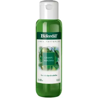 Shampoo Biferdil Manzana Verde 400 ml