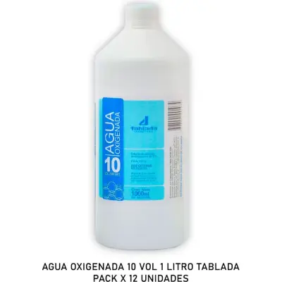Agua Oxigenada Tablada 10 Volúmenes 1 L