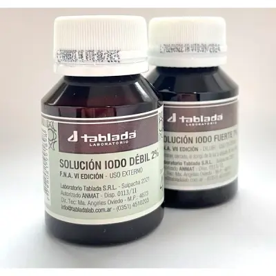 Tintura de Iodo Fuerte Tablada 40 ml
