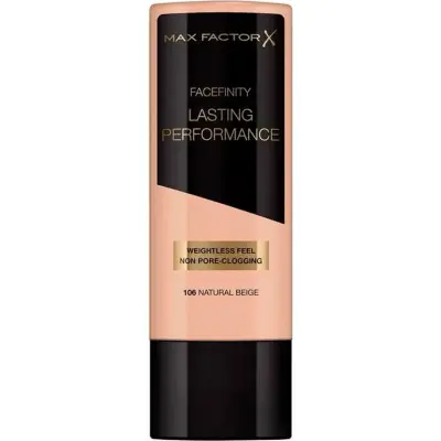 Base de Maquillaje Líquida Max Factor Lasting Performance Tono 106