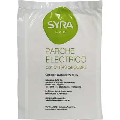 Parches Electrodos Syra x10