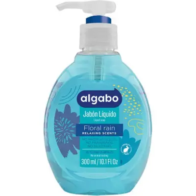 Jabón Líquido Algabo Floral 300 ml