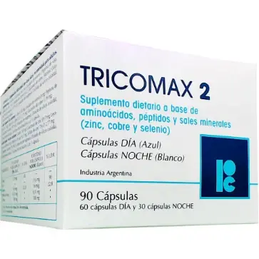 Tricomax 2 Cassara Cápsulas x 90