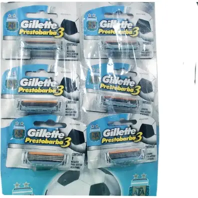 Máquina de Afeitar Prestobarba 3 Hojas Hombre x 1