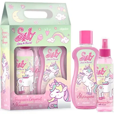 Set Infantil Algabo Sally Shampoo 200 ml + Body Splash