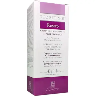 Crema Facial Lagos Duo Retinol Rostro Pomo 40 g