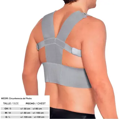 Faja Ortopédica Espaldar Premium T1