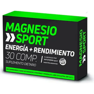 Suplemento Dietario Natufarma Magne Sport x 30 Comprimidos