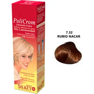 Tintura Capilar Silkey Policrom Tono 7.32 47 g