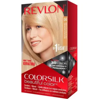 Tintura Capilar Revlon Colorsilk Kit Tono 04