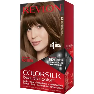 Tintura Capilar Revlon Colorsilk Kit Tono 43