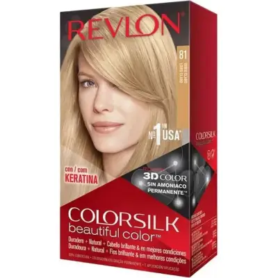 Tintura Capilar Revlon Colorsilk 3D Tono 81