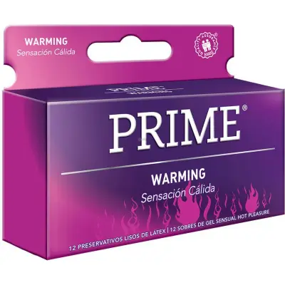 Preservativos Prime Pre XP Warming x12