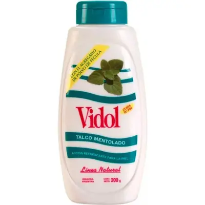 Talco Mentolado Vidol 200 g