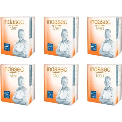 Apósitos Indasec para Incontinencia Masculina x10