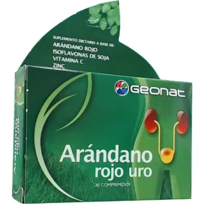 Suplemento Dietario Geonat Arándano Rojo 30 Comprimidos