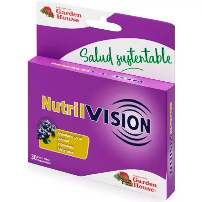 Suplemento Dietario Garden House Nutrilvision X 30 Comprimidos