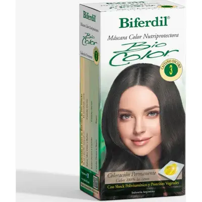 Tintura Capilar Biferdil Biocolor Tono 3