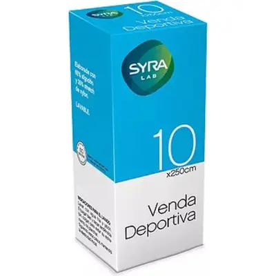 Venda Elástica Syra Deportiva 10 cm x 2,5 m