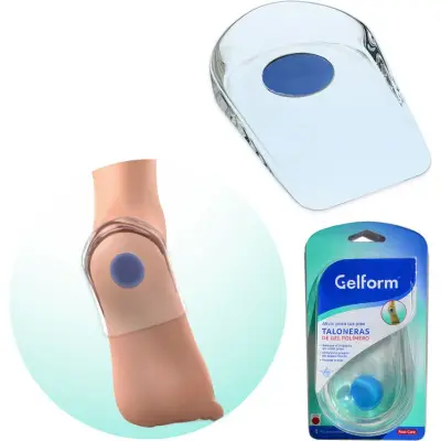 Talonera de Gel Gelform Punto Azul N° 3 (Par)