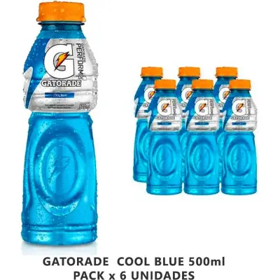 Bebida Isotónica Gatorade Cool Blue 500 ml