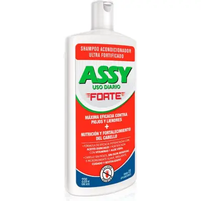 Shampoo y Acondicionador Assistance Uso Diario Fuerte 220 ml