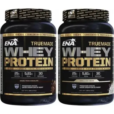 Suplemento Proteico ENA True Whey Protein Vainilla 1000 g