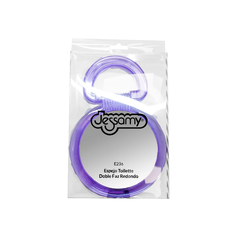 Espejo Toilette Doble Faz Redondo Jessamy 10 cm — Diswald — foto 1