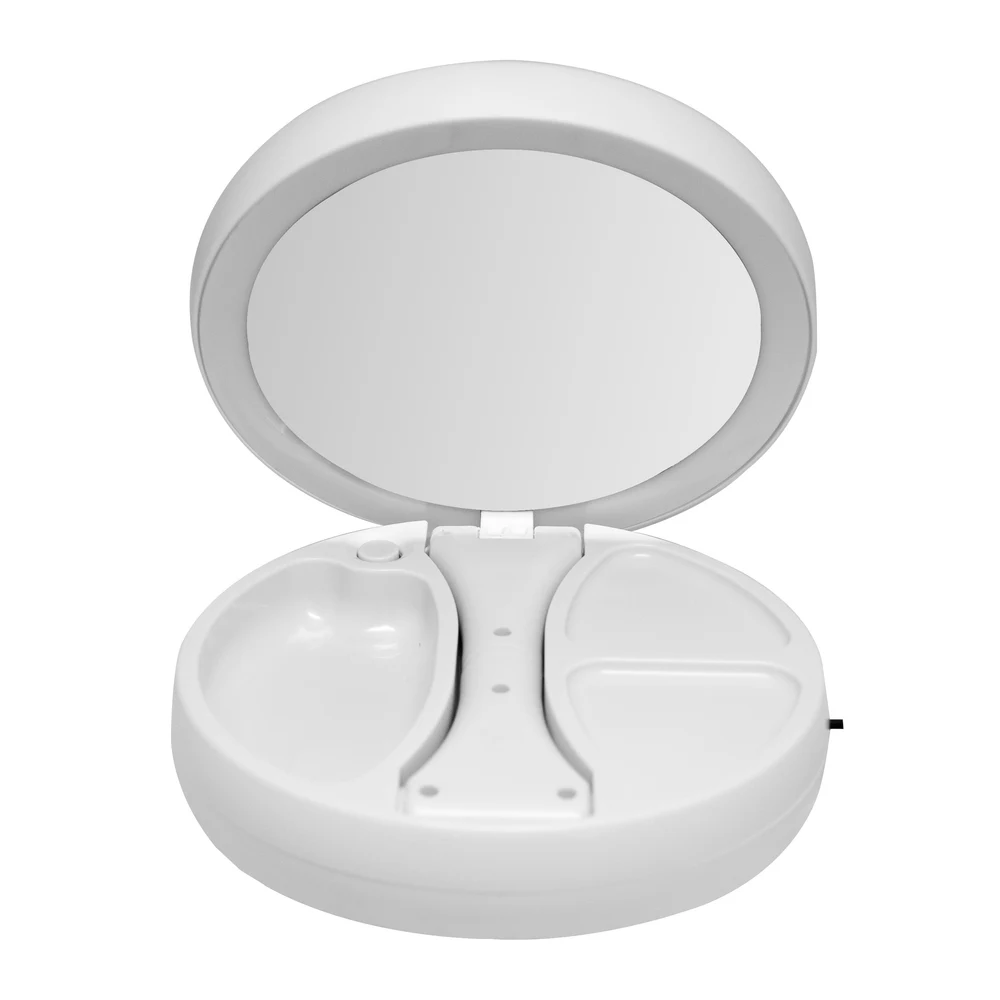 Espejo LED 10X Redondo Plegable Jessamy — foto 1