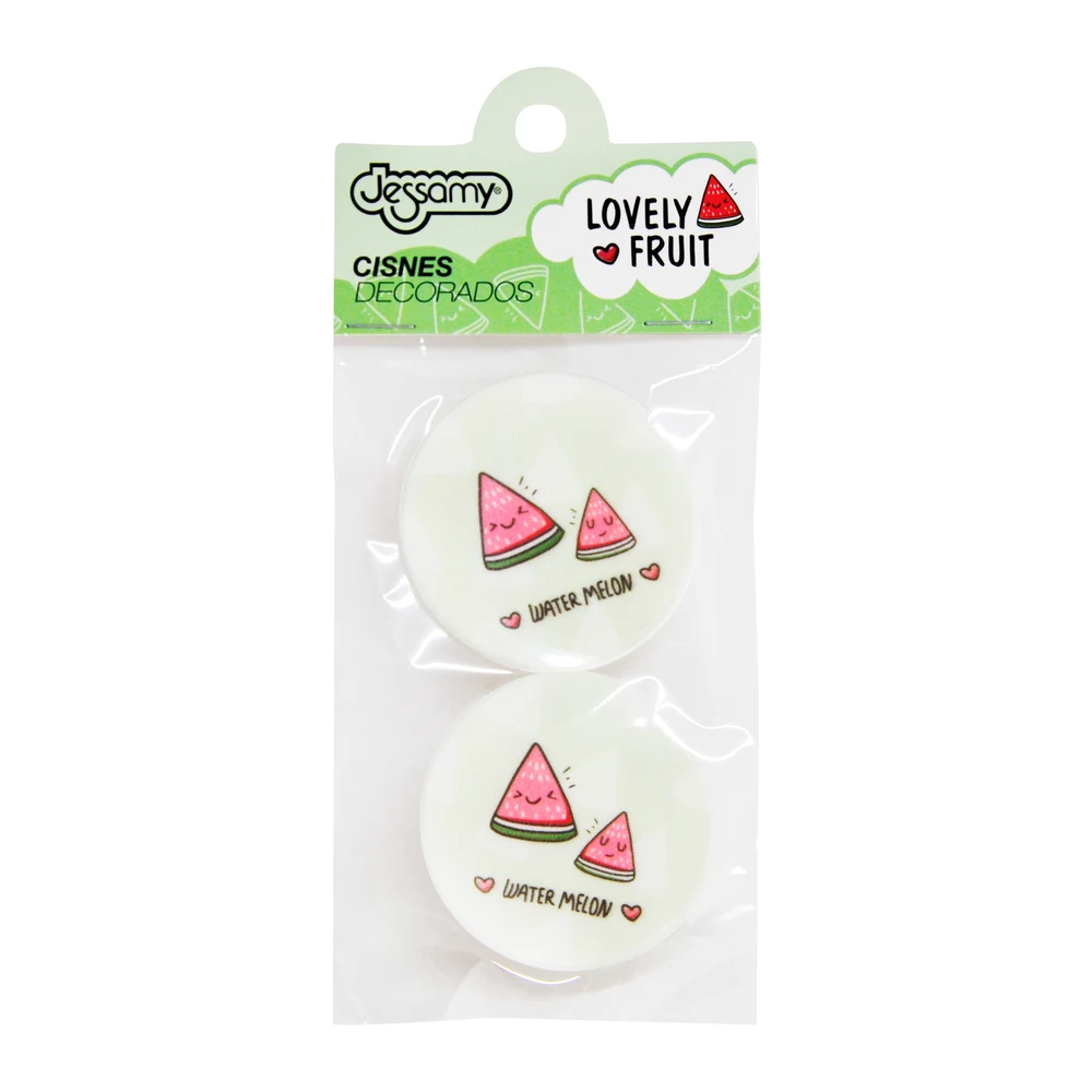 Esponja de Maquillaje Jessamy Cisne Frutal X2 — foto 1