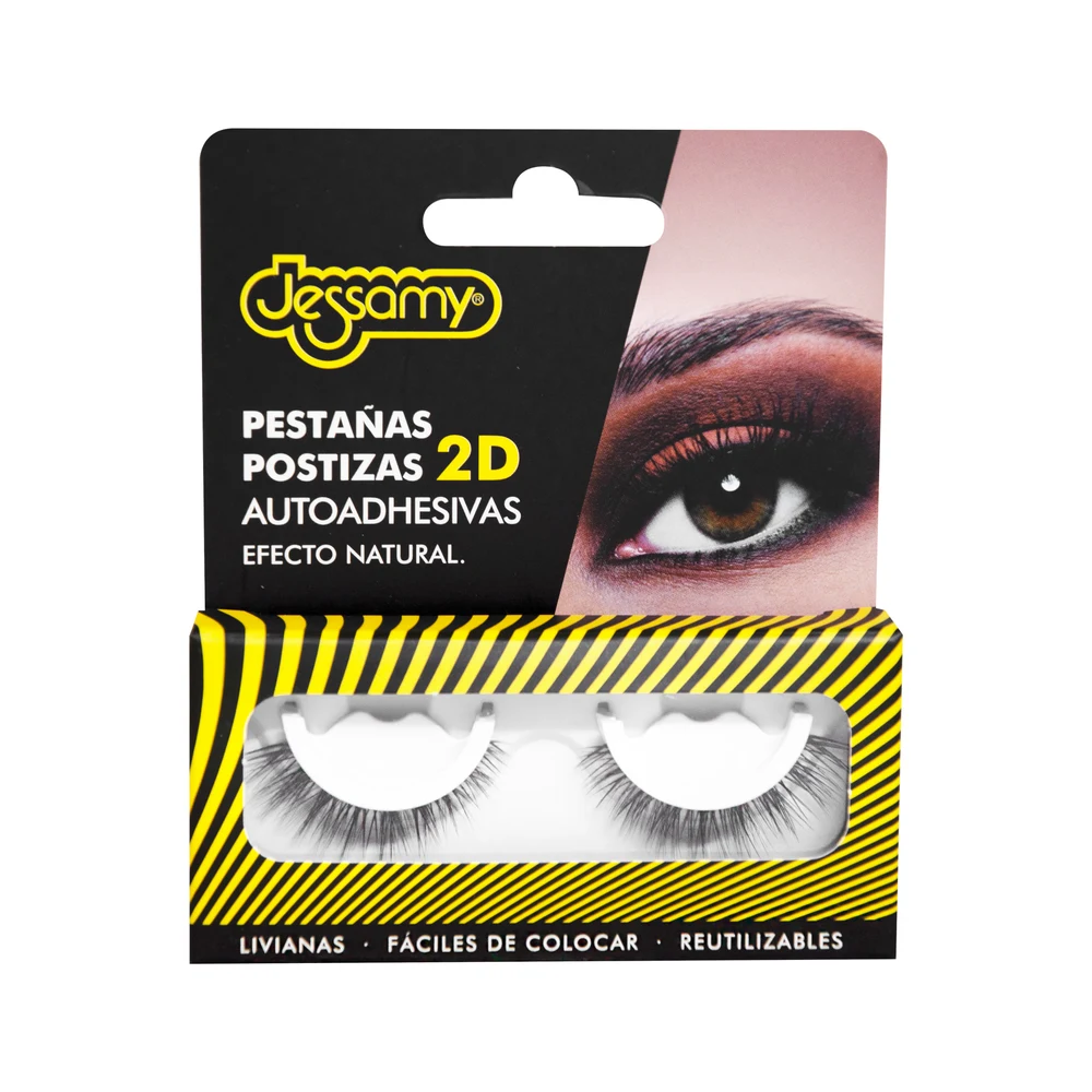Pestañas Postizas 2D Autoadhesivas Jessamy G123 — foto 1