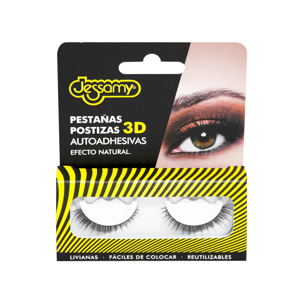 Pestañas Postizas 3D Autoadhesivas Jessamy F51 — foto 1