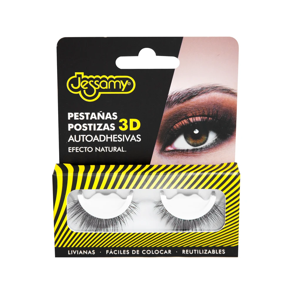 Pestañas Postizas 3D Autoadhesivas Jessamy D22 — foto 1