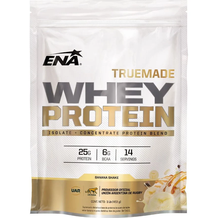 Whey Protein Ena True Made Banana Shake 453 g — foto 2
