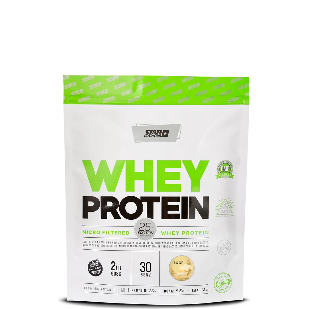 Star Nutrition Whey Protein Banana 2 lb — foto 1