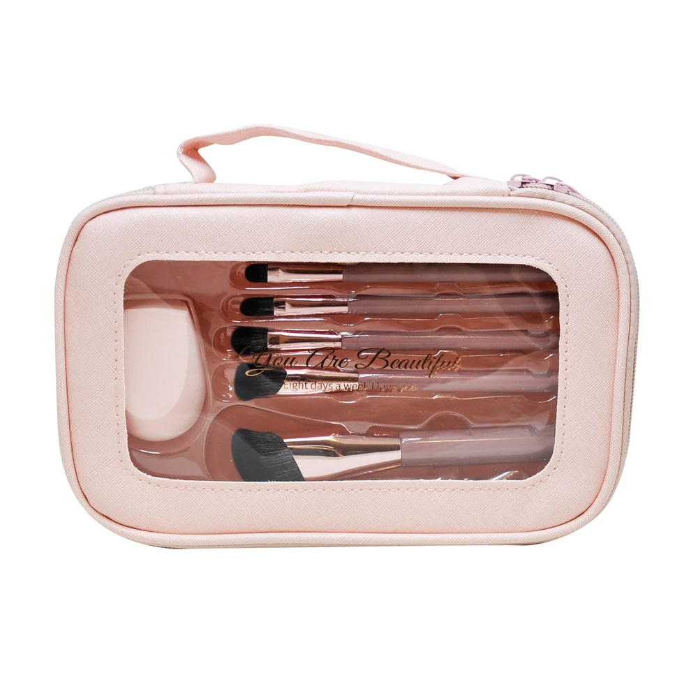 Set de Maquillaje Pink Jessamy con 6 Accesorios — foto 1