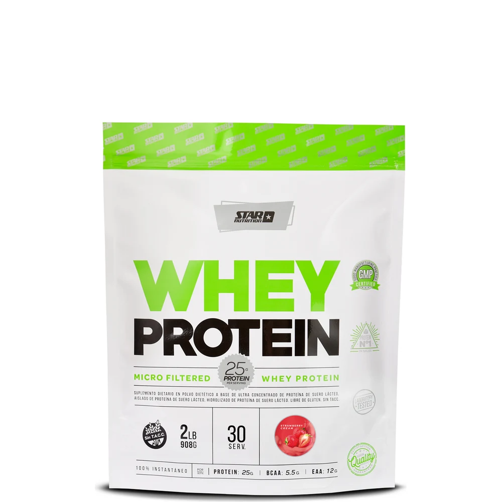 Star Nutrition Whey Protein Frutilla 2 lb — foto 1